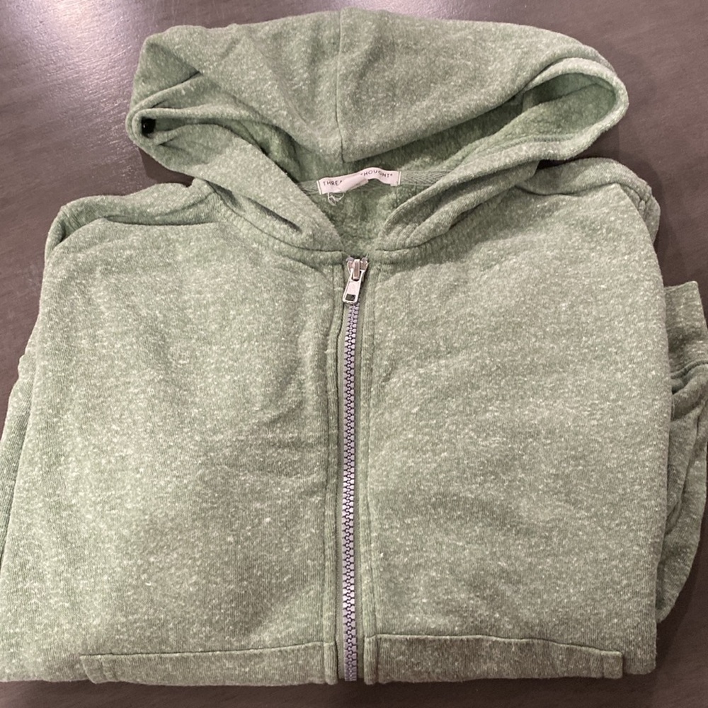 Threads 4 Thought Zippered sweat jacket